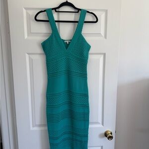 Ronny Kobo Teal Sleeveless Dress